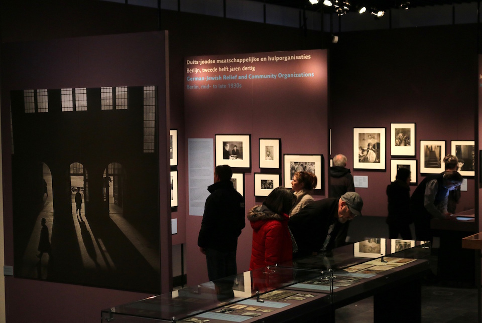 Roman Vishniac Exhibit at Jewish Historical Museum in Amsterdam; photo by the Persian-Dutch Network